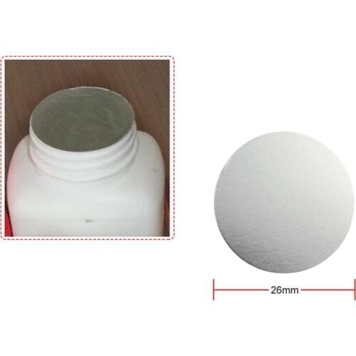 78mm Laminated Plastic Foil Bottle Lid Induction Sealer Cap Liners 1000PCS for Bottle Cap Sealing