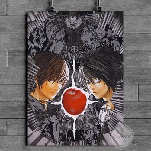 Anime DEATH NOTE Poster Pictures Home Manga Decoration Paintings Canvas HD Prints Wall Art Modular Living Room
