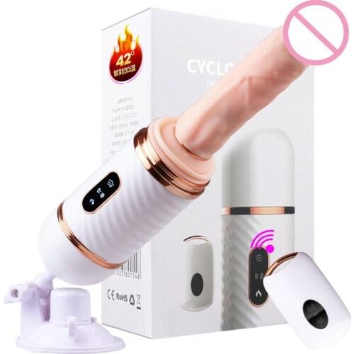 Wireless Remote Control Automatic Sex Machine Telescopic Dildo Vibrators for Women Masturbation Pumping Gun Sex Toys for Woman