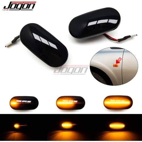 For Civic 92-05 Acura CRX Del Sol Fit Integra Prelude S2000 AP1 AP2 Car Led Dynamic Turn Signal Light Side Marker Fender Lamp