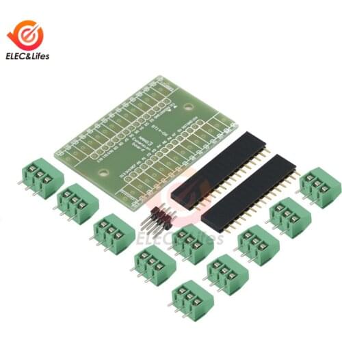 NANO 3.0 V3.0 V1.0 Controller Terminal Adapter Expansion Board DIY Kit NANO IO Shield Simple Plate For Arduino AVR ATMEGA328P