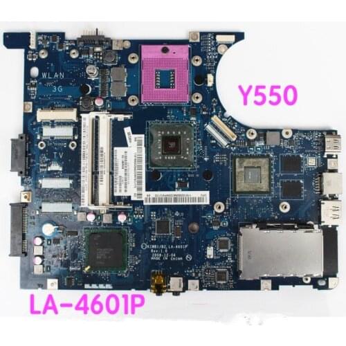 Suitable For Lenovo Y550 Laptop Motherboard KIWB1 B2 LA-4601P Mainboard 100% tested fully work