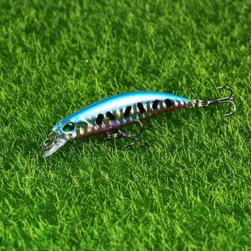 NEW 65mm 4g Minnow Stream Fishing lure Mini Trout baits small whopper vibrating light sinking micro fish crankbait japan winter