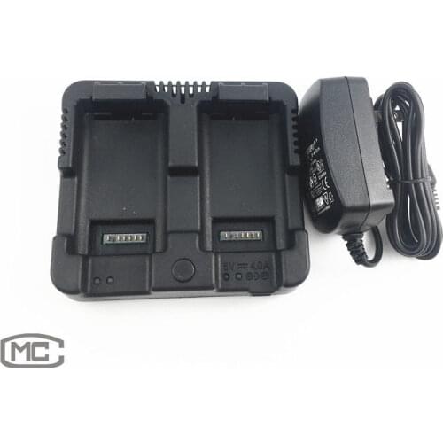 NEW NIVO 2M&2C DUAL CHARGER NIVO CHARGER FOR M/C TOTAL STATION