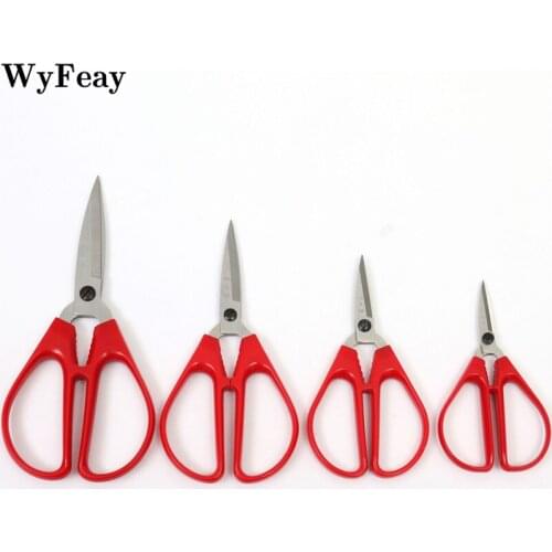 Durable Stainless Steel Sewing Scissors Cross-stitch Shears Threads for Embroidery Fabric Household Cutting Tailor Needlework