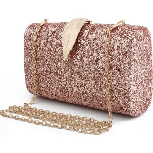 Luxury Paillette Clutch Bag Fashion Small Evening Bag for Ladies Wedding Clutches Shoulder Bags Clutch Purse Bling Handbags