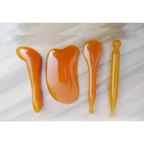 Acupuncture stick dial ribs stick acupuncture pen eye massager facial scraping plates allocated Meridian