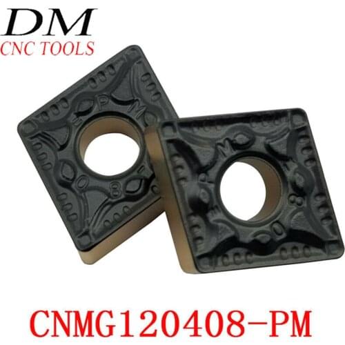10PCS CNMG120408-PM CNMG 432-PM CNC tool Cutter Carbide inserts Lathe turning inserts for steel stainless steel high quality