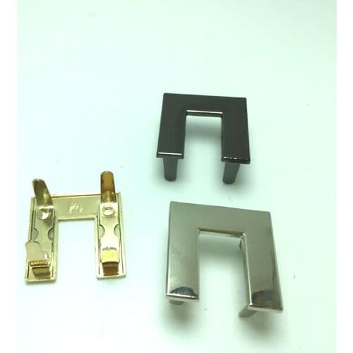 3cm Special gold hand leather luggage bag arch bridge hanging hook metal accessories