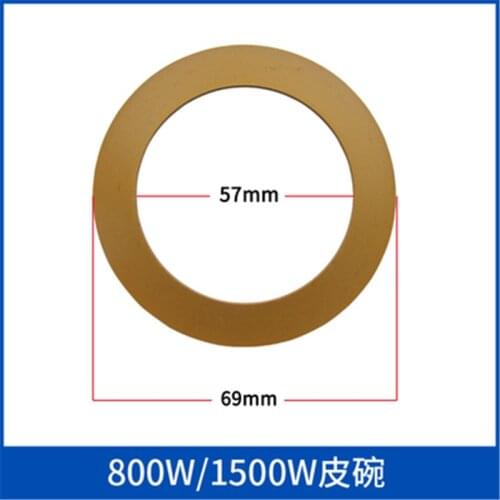 Piston ring accessories 550W/1500W Leather bowl air compressor connecting rod cup cylinder steel sleeve rubber ring