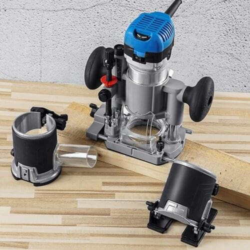 For Trimming Machine Press-in Base Electric Wood Milling Incline Base Slotted Woodworking tool