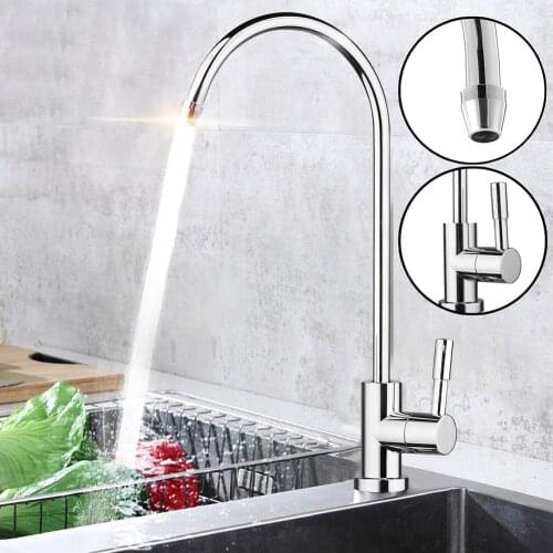 Kitchen 1/4 Inch RO Drinking Water Filter Faucet Reverse Osmosis System Sink Tap osm water purificationosis faucet