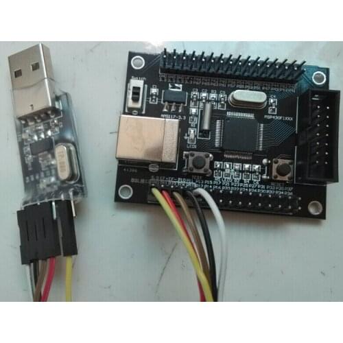 MSP430F149 169 1611 1612 Minimal System Board Development Board with Emulator Interface