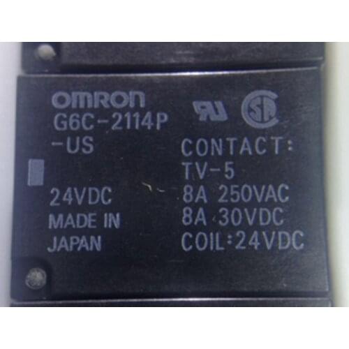 Wholesale 10pcs/lot relay G6C-2114P-US 24VDC