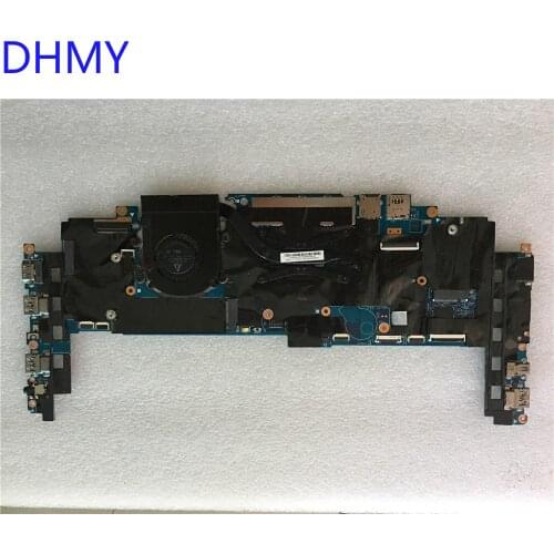 Original laptop Lenovo ThinkPad X1 Carbon 4th 4Gen 20FB 20FC motherboard main board i7-6600 CPU 16GB with fan 01AX813