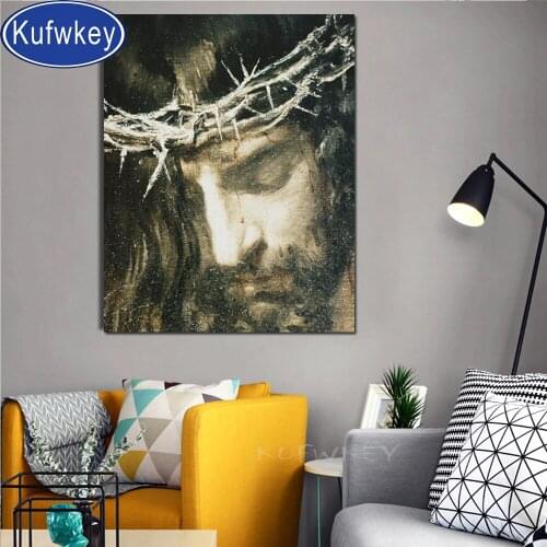 Full round diamond painting Lord Jesus Art 5d cross stitch set diamond embroidery full square drill mosaic diamond God gift