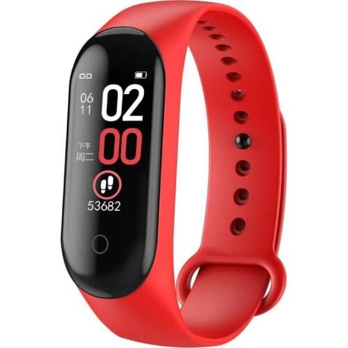 M4 Smart Band Smart Watch Fitness Tracker Activity Watch W Heart Rate Blood Pressure Sleep Monitor Calorie Counter Wristband