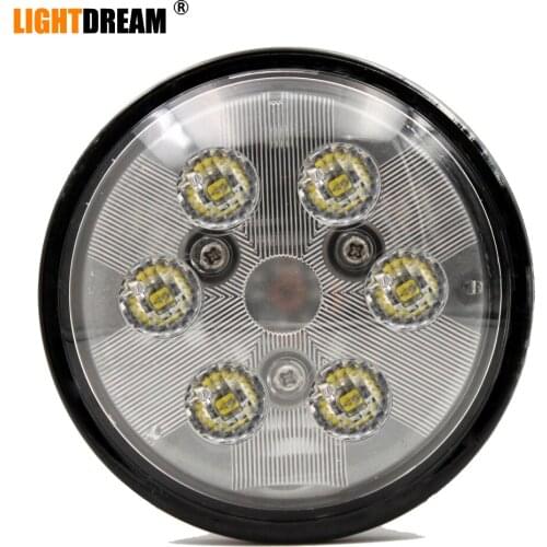 4.5" inch Par 36 18W Led Landing Light Replacement Taxi / Recognition Light PAR36 10-30V DC Spot/Flood Beam Work Lights x1pc