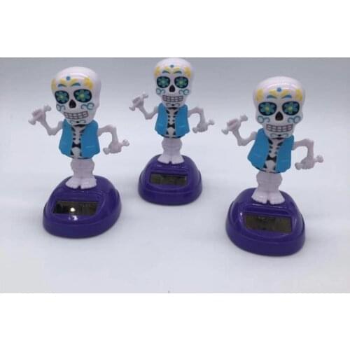 Halloween Decor Solar Powered Dancing Swinging Toy Ornamnet Gift for Kids