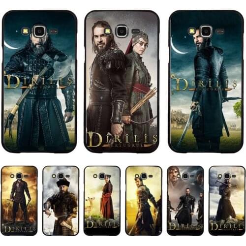 YNDFCNB NEW TV Dirilis Ertugrul Soft black Phone Case for Samsung A50 A70 A40 A6 A8 Plus A7 A20 A30 S7 S8 S9 S10 S20 Plus