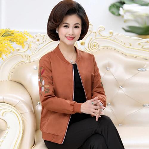 Ladies Sports Spring Autumn Jacket for Women 2020 Fashion Zipper Basic Long Sleeves Printed Casual Sunscreen Outerwear Coat W60