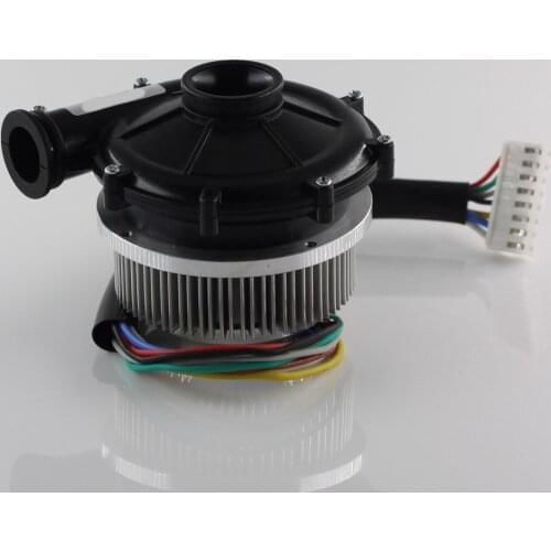 7060 DC 12V/24V Small high pressure brushless DC centrifugal blower,Air inlet negative pressure 12kpa,High pressure turbine fan