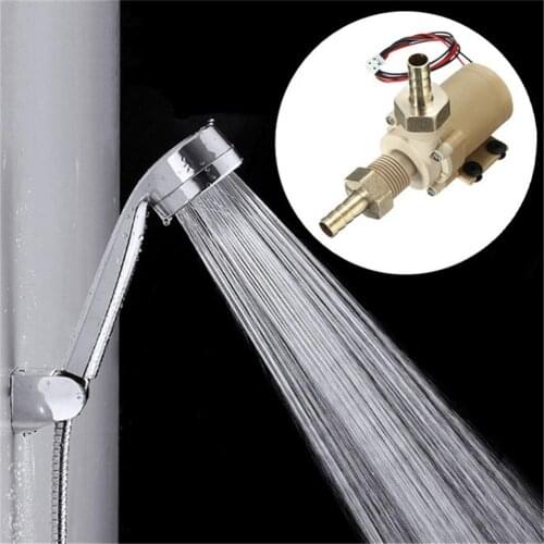 DC 12V 6W Brushless DC Water Pump Ceramic Pump Core Silent High Temperature Solar Hot Water Circulating Pump Pumping Pump