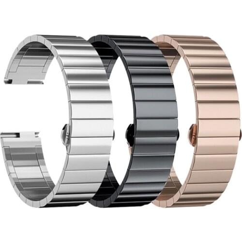 20mm 22mm Stainless Steel Bracelet for Samsung Galaxy Watch 4 44mm 40mm Band Metal Strap for Galaxy Watch4 Classic 46mm 42mm