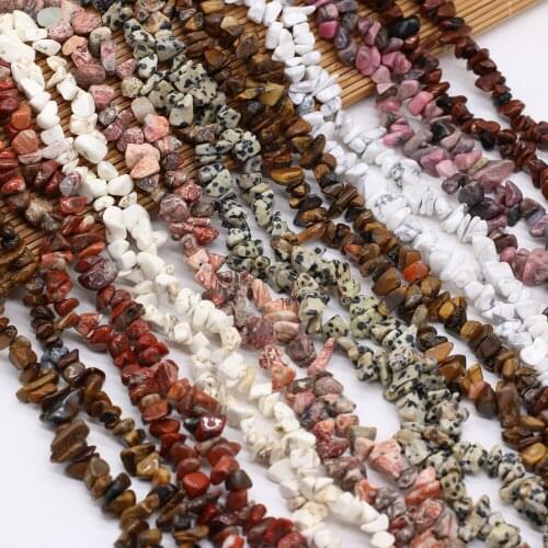 Natural Stone Beads Semi-precious stones irregularly Shape Mix-Color Gravel For Jewelry Making DIY Bracelet Necklace Accessories