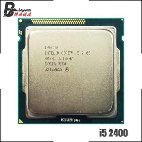 Intel Core i5-2400 i5 2400 3.1 GHz Quad-Core CPU Processor 6M 95W LGA 1155