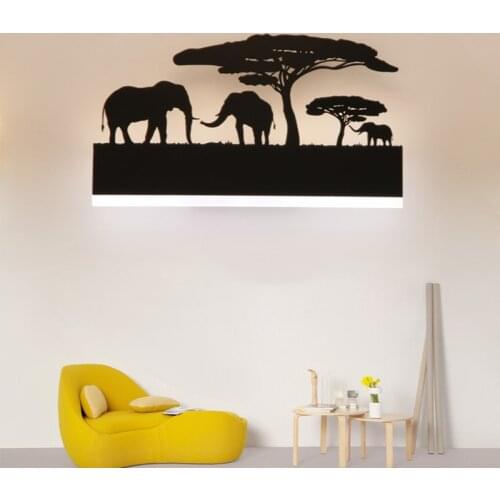 Childrens Home Wall Lamp Nordic Modern Led Lighting Fixture Sconces Bedside Minimalist Living Bedroom Mount Decor Animal Light