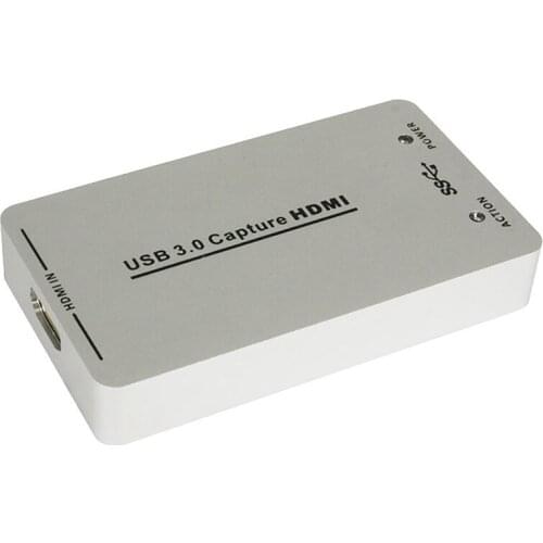 HDMI to USB3.0 Video Capture Dongle 1080P 60HZ HD Capture Card Portable Video Converter for Game Video Live Broadcast