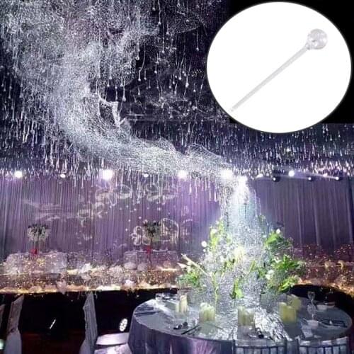 Crystal Clear Acrylic Bead pendant for Garland Chandelier Hanging Gift Craft Wedding Party table favor Decor DIY water drop
