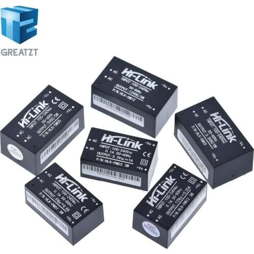 HLK-PM01 HLK-PM03 HLK-PM12 AC-DC 220V to 5V/3.3V/12V mini power supply module,intelligent household switch power supply module
