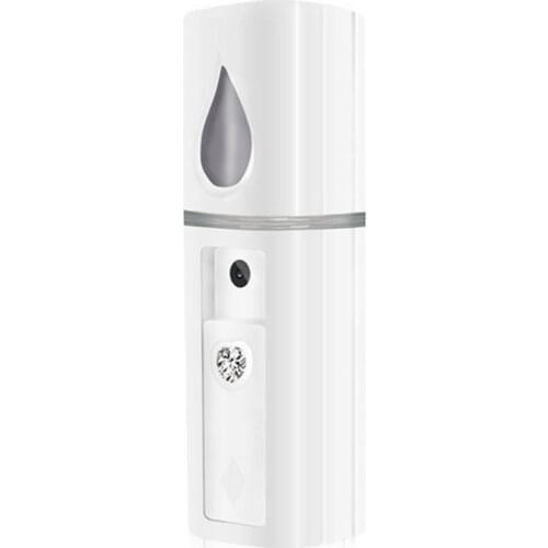 Portable Mini Mist Spray Facial Moisturizing USB Rechargeable Beauty Instrument Face Humidifier Daily Cooling Water Sprayer 30ml