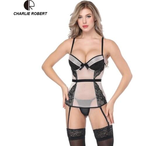 Sexy Corsets And Bustiers Women High Quality Apricot Push Up Lingerie Firm Lace Up Female Bustier Corset