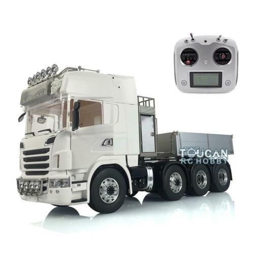 1/14 LESU Metal 6*6 Chassis Hopper Sca Hercul R730 Tractor Truck ESC Radio THZH0959-SMT2