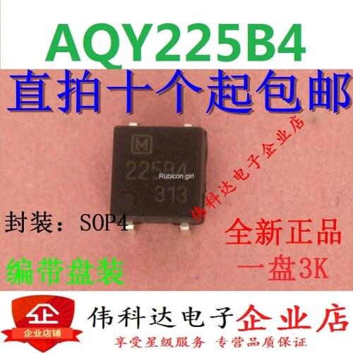 SMD Optocoupler AQY225B4 SSOP-4 Solid State Relay Optocoupler