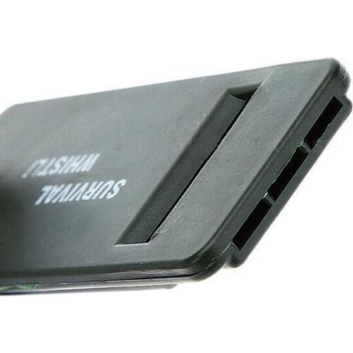 1 PCS Survival Whistle Plastic Travel Kits Super Loud Emergency Whistle for Camping Hiking Children Outdoor Survival Whistle