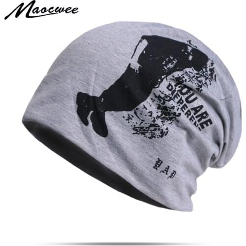 Spring and autumn mens and womens Hedging cap mens casual sports Windproof cap fashion wild female Beanie Hat