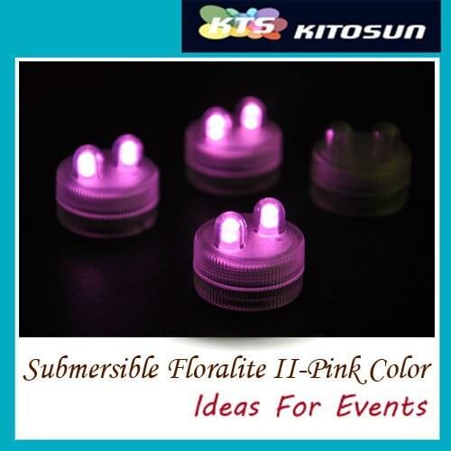 Factory Vendor QUALITY SUPER Bright Dual Submersible Led Light fo Wedding Eiffel Tower Vase USA