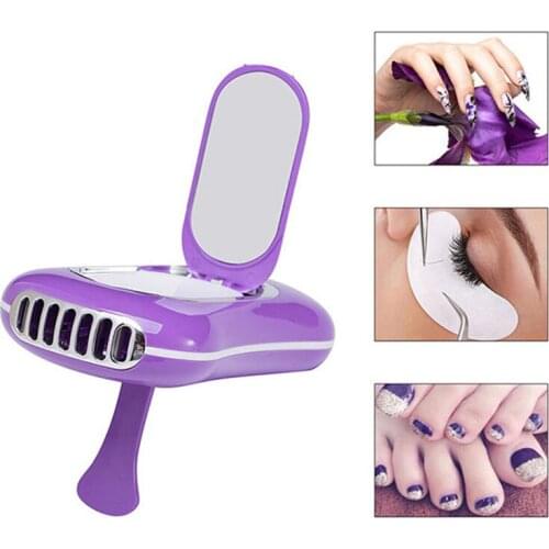 1pc USB Mini Air Conditioning Fan for Eyelash Extension Blower Lashes Fans Grafted Eyelashes Dedicated Dryer Beauty Makeup Tools