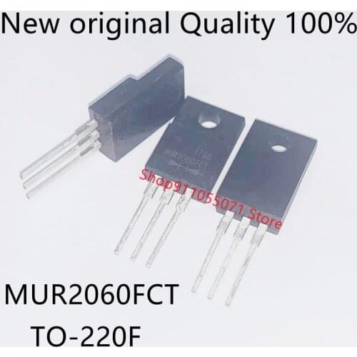 10PCS/LOT MUR2060FCT TO-220F 600V 20A New spot hot sale