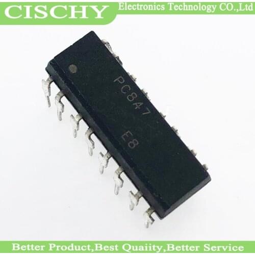 20pcs/lot PC847 847 LTV847 LTV-847 DIP-16 SMD-16 In Stock