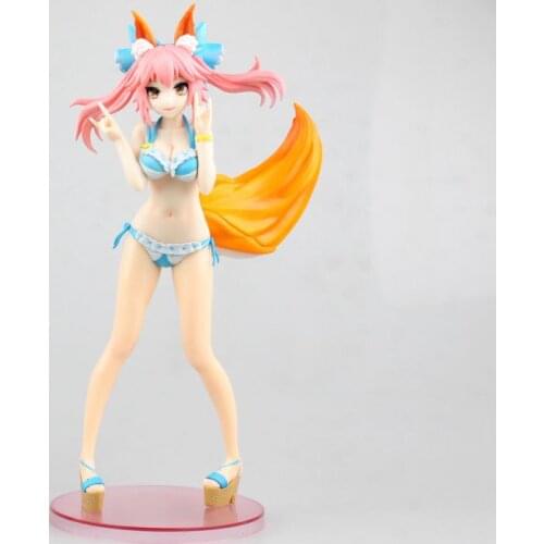 Anime Fate Extella Caster Tamamo no Mae Vacances Ver. 1/8 Scale Sexy Girls PVC Action Figure Collectible Model Toys Doll 24cm