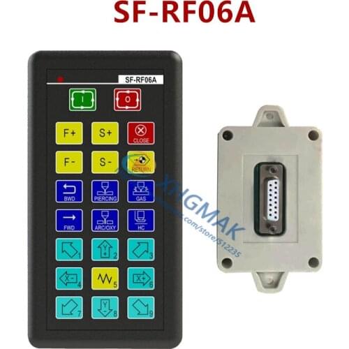 Wireless remote control SF-RF06A for SF-2100S/SF-2300S/SF-2100C flame plasma cutting machine CNC system