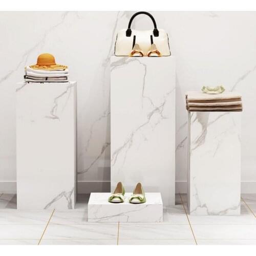 Clothing store display rack model platform window display cabinet decoration cabinet net red display table