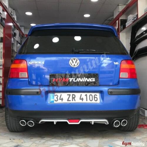 Volkswagen Golf 4 Diffuser Sport Model Diffuser Car Accessory Universal Compatible Modified Rear Bumper Attachment