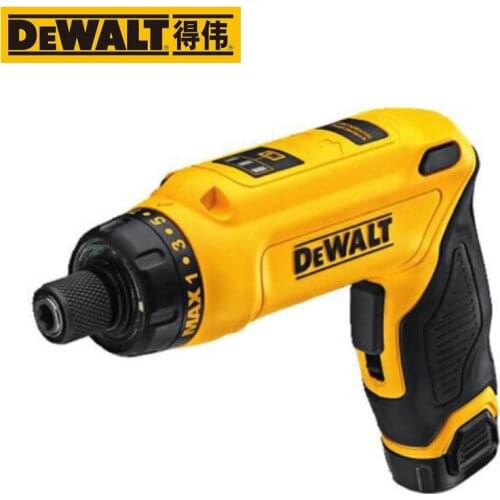 DEWALT DCF680G2 Electric Screwdriver 7.2V Lithium Battery Gravity Induction Rechargeable Adjustable Speed Screwdriver 2*1.0Ah