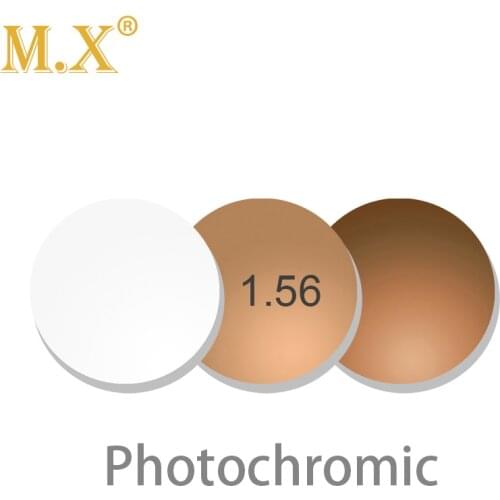 1.56 1.61 1.67 (SPH -0.00~-8.00) Photochromic Prescription CR-39 Resin Aspheric Glasses Lenses Myopia Sunglasses Lens Lentes